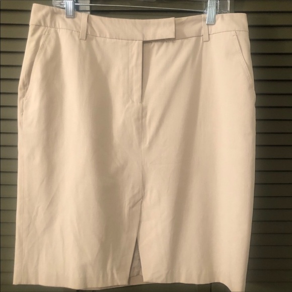 Ellen Tracy Dresses & Skirts - 🆕 NWT Ellen Tracy Tan Pencil Skirt Size 12